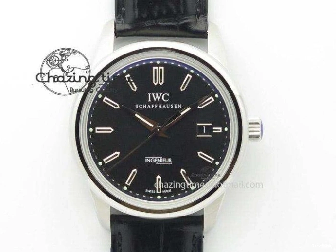 MIROTIME 0414 Pilot Chrono IW388003 Real Ceramic V6F Best Edition Green Markers On Black Nylon Strap A Effortless 7283